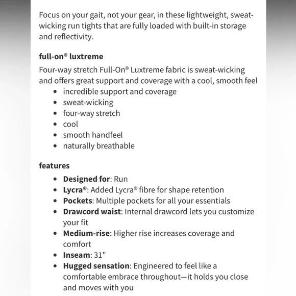 Lululemon Speed Up Tight 31" - Dark Olive sz 8 - Picture 4 of 10